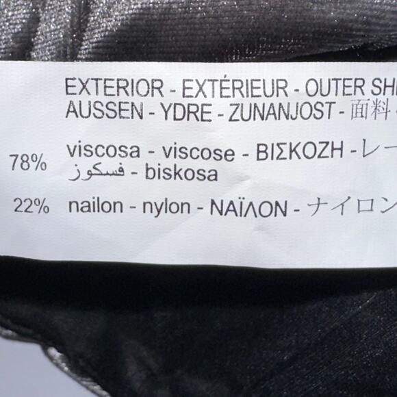 Zara Black and Gray Crop Top - Picture 9 of 14